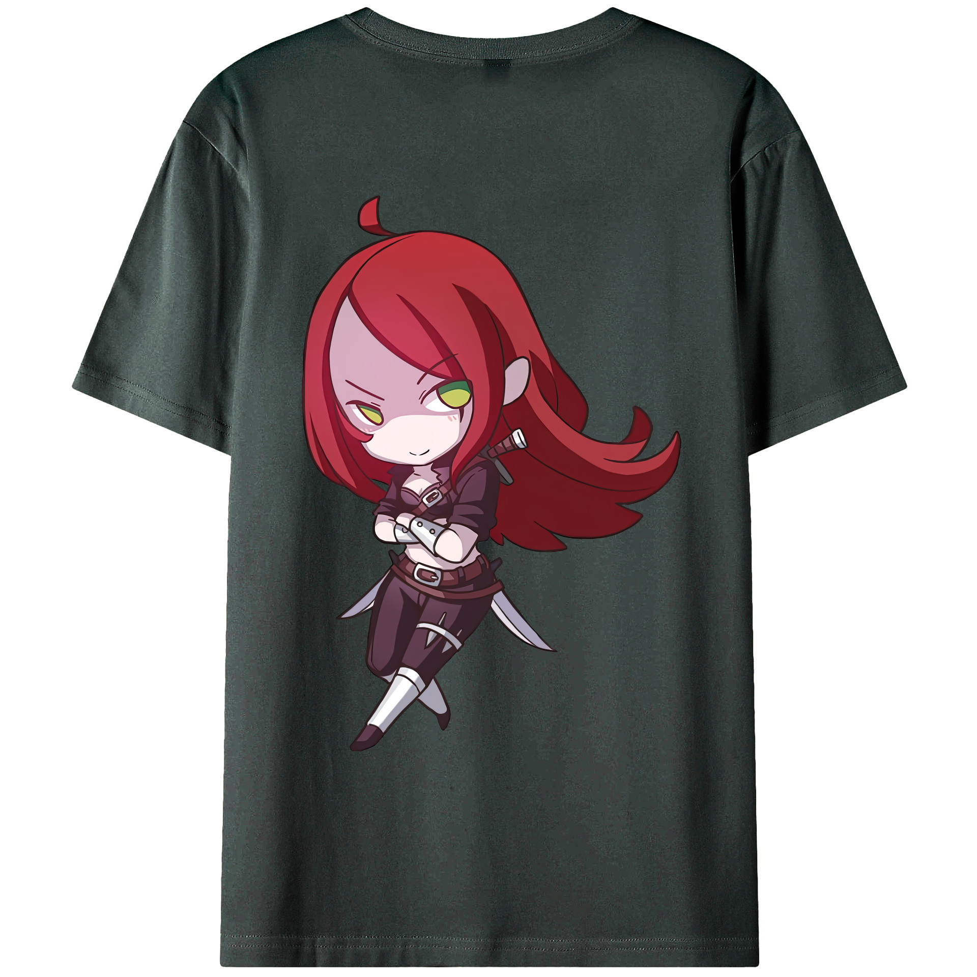 リーグ・オブ・レジェンド League of Legends LOL 綿100％ メンズ半袖Tシャツ（バックプリント） 通気性